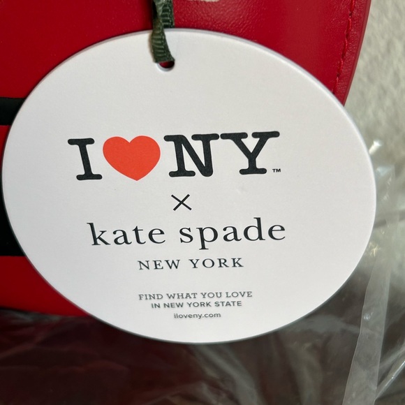 NWT - I Love NY X Kate Spade New York Big Apple Crossbody - Picture 11 of 14
